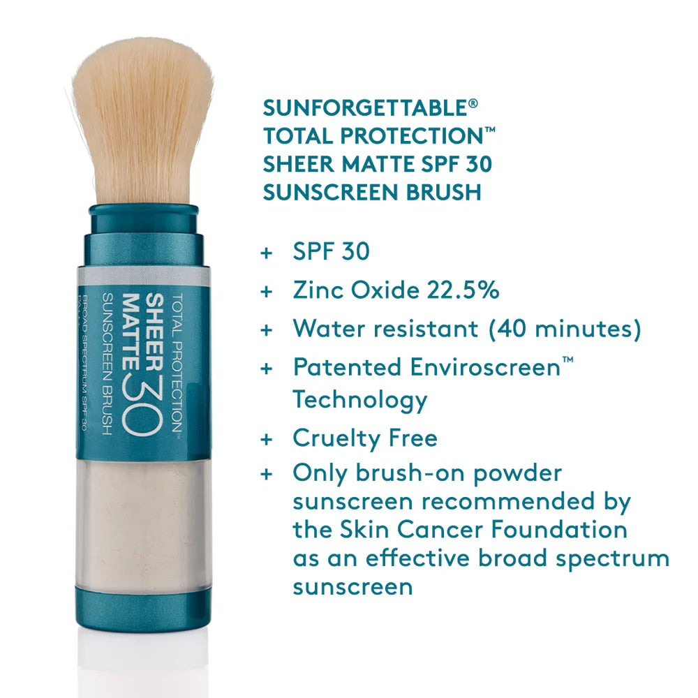 Sunforgettable® Total Protection® Sheer Matte SPF 30 Sunscreen Brush