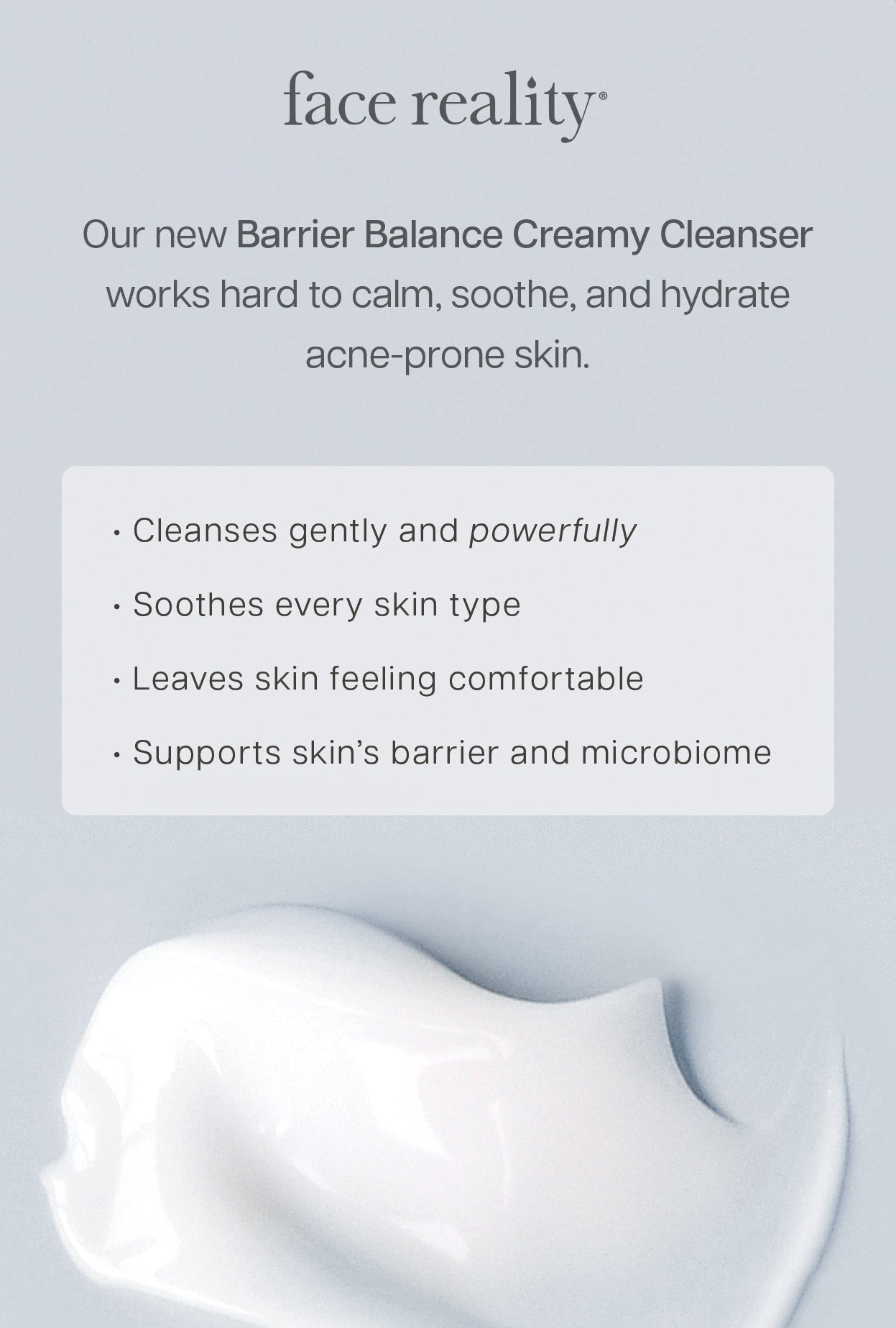 BARRIER BALANCE CREAMY CLEANSER